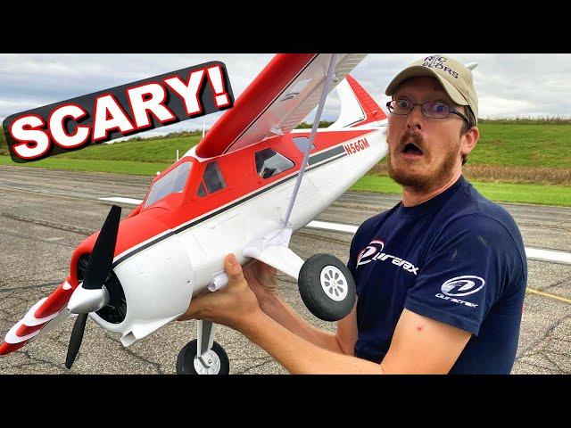 It's ALIVE!! My Giant Airplane Exploded Then This Happened... - TheRcSaylors