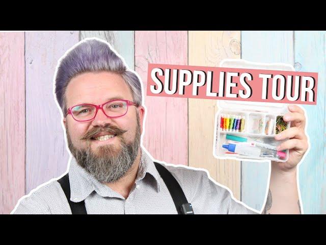 Cross Stitch Essentials - What's in my Project Box? | Caterpillar Cross Stitch