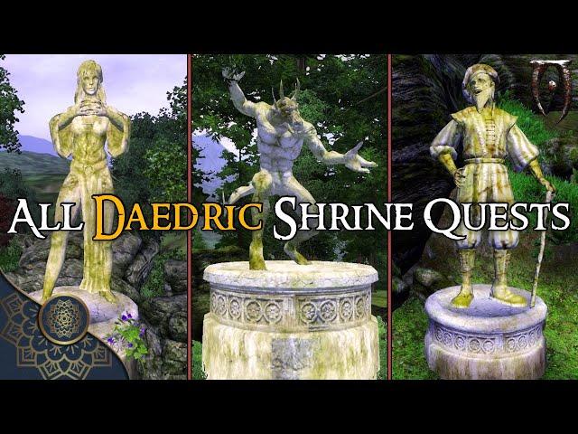 The Entire Story of The Daedric Shrines - The Elder Scrolls IV: Oblivion