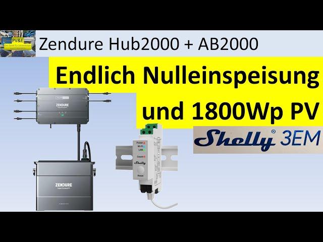 Zendure Hub2000 AB 2000 alle Details, alle Funktionen #Zendure #SolarFlow #Hub2000 #AB2000