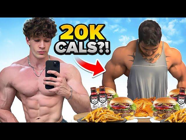 THE 12,000 CALORIE DIET - WHAT A MASS MONSTER EATS!