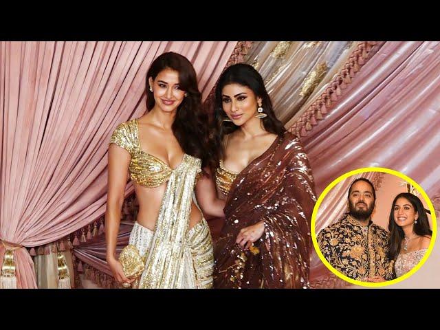 Disha Patani & Mouni Roy Arrives At Anant Ambani-Radhika Merchant's Sangeet Ceremony