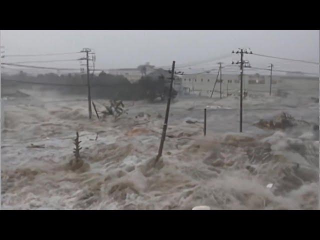 2011 Japan Tsunami - Ishinomaki Gas Inc. (Full Footage)