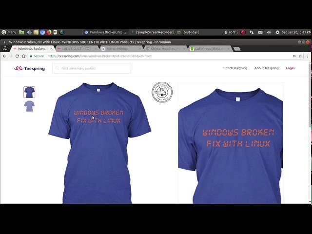 Total OS Today Shirts Now Available