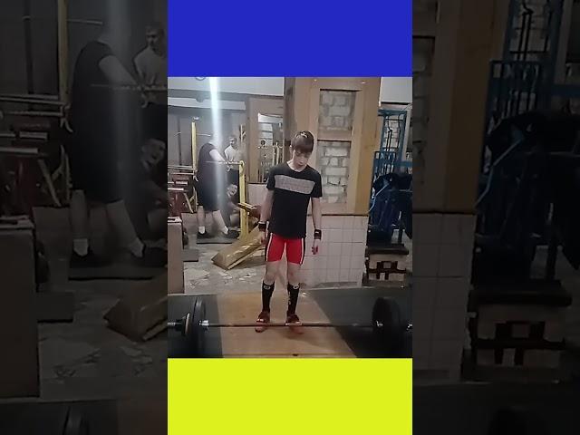Важка атлетика. Марк. Поштовх на два #Shorts #weightlifting