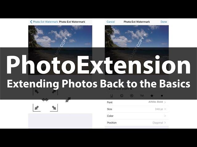 TWiP Apps 09: PhotoExtension; Extending Photos Back to the Basics