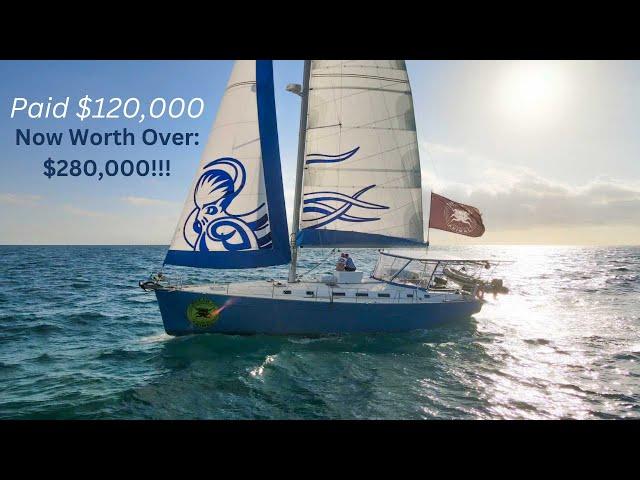 Full  SAILBOAT TOUR  [50ft, DIY Repaired, Youtuber's Self Sufficient Ocean Sailing Beneteau Monohull