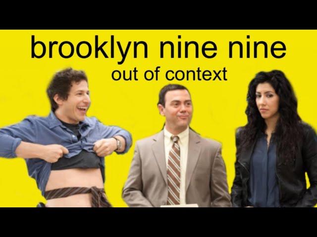 brooklyn nine nine out of context - season one