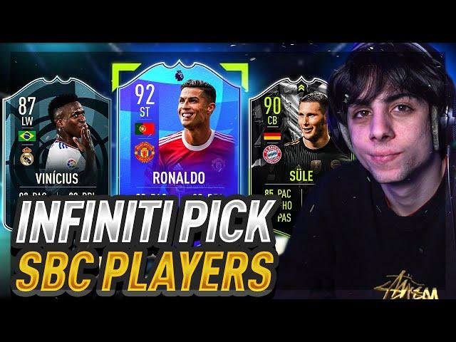 INFINITI PICK SBC PLAYERS!!!