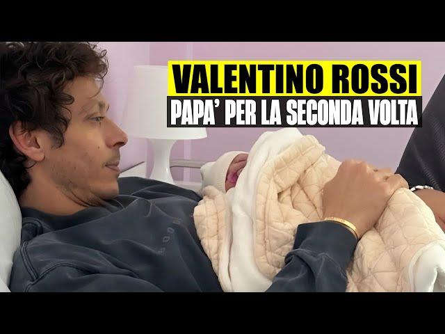 ULTIM'ORA VALENTINO ROSSI È DIVENTATO PAPÀ PER LA SECONDA VOLTA: È NATA GABRIELLA