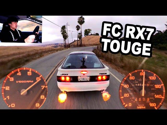 New Tires Touge Test! | RX7 FC