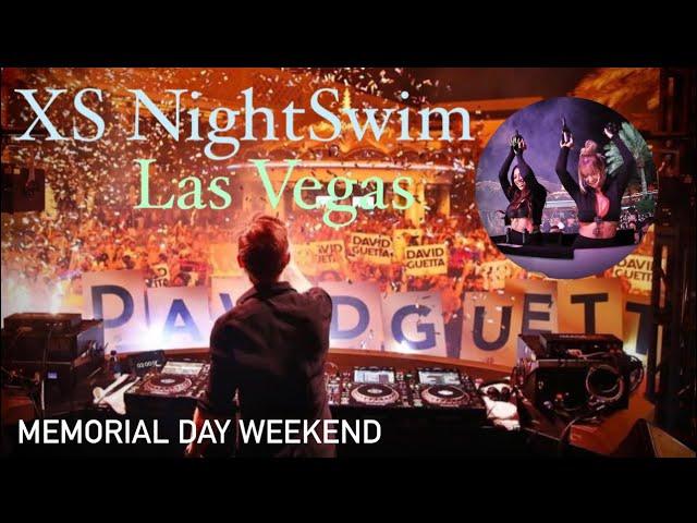 XS Night Swim Pool Party - Encore Wynn Las Vegas - David Guetta (Live Set) - Memorial Day Weekend