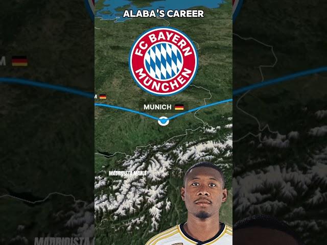 DAVID ALABA’S CAREER    #madridistamania #football #realmadrid