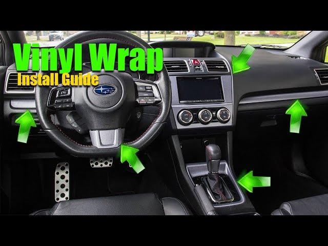 How to Vinyl Wrap Interior Trim  | DETAILED GUIDE |