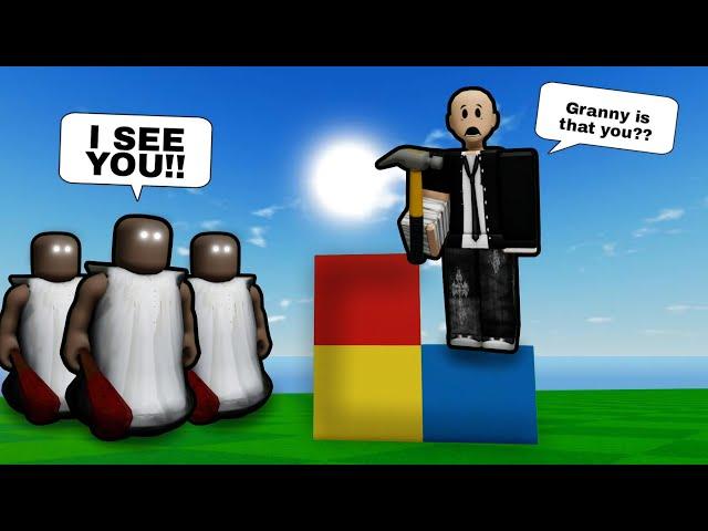 Granny is that you?!  | Roblox Build to Survive #1 | ItsUpaw