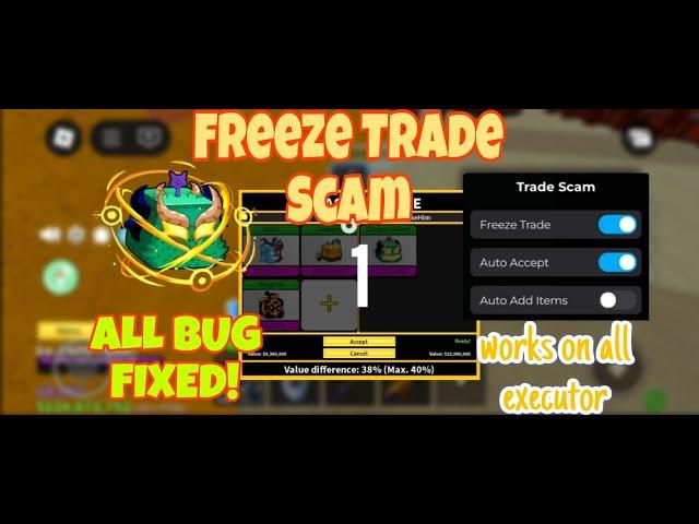 [FIX] BEST BloxFruit Trade Scam Script | I Got DRAGON! [UPDATED] | Freeze Trade | Auto Accept