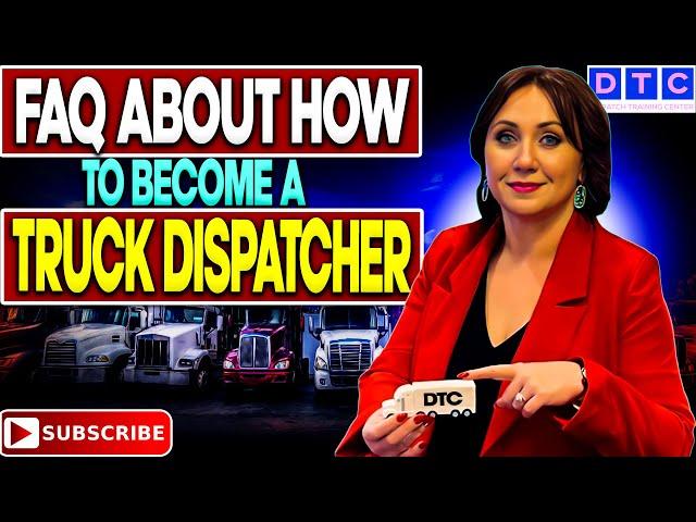 Are you interested in becoming a truck dispatcher? #dispatchtrainingcenter #dispatcher #freight