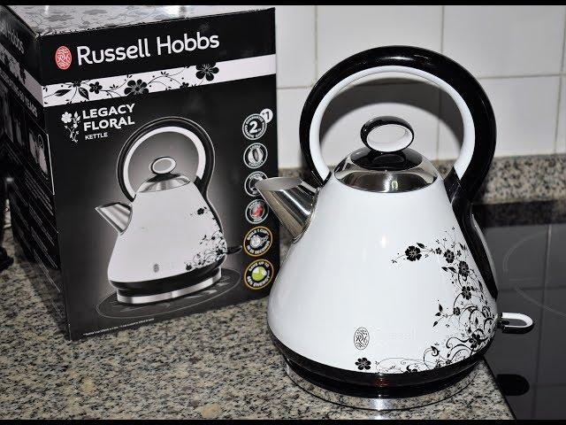 Hervidor de Agua Legacy Floral "60 Años de Innovación", Russell Hobbs 21963-70