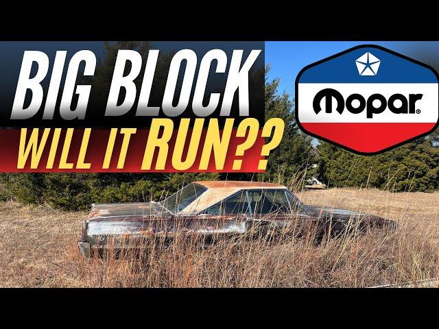 Will This 1967 BIG BLOCK Dodge Coronet RUN and DRIVE?