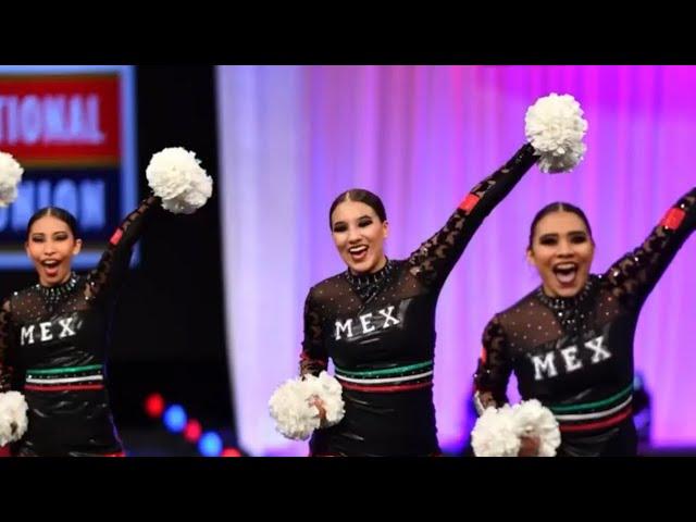 ICU 2022 Junior Pom TEAM MEXICO (Silver Medalists)