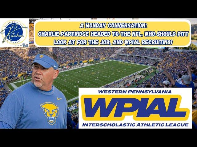 A Monday Conversation: Charlie Partridge to the Colts, Potential Candidates, WPIAL Recruiting, etc.