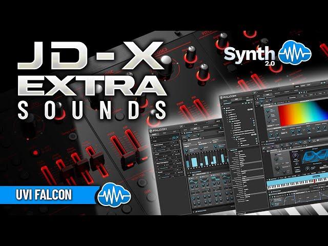 JD-X EXTRA SOUNDS (122 presets) | UVI FALCON | SOUND LIBRARY