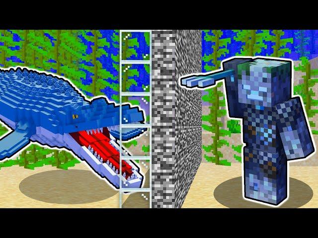 I CHEATED In an UNDERWATER MOB BATTLE!!!