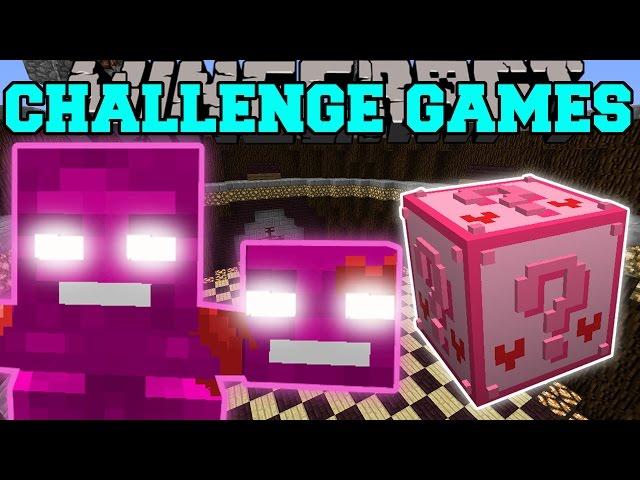 Minecraft: VALENTINE WITHER CHALLENGE GAMES - Lucky Block Mod - Modded Mini-Game