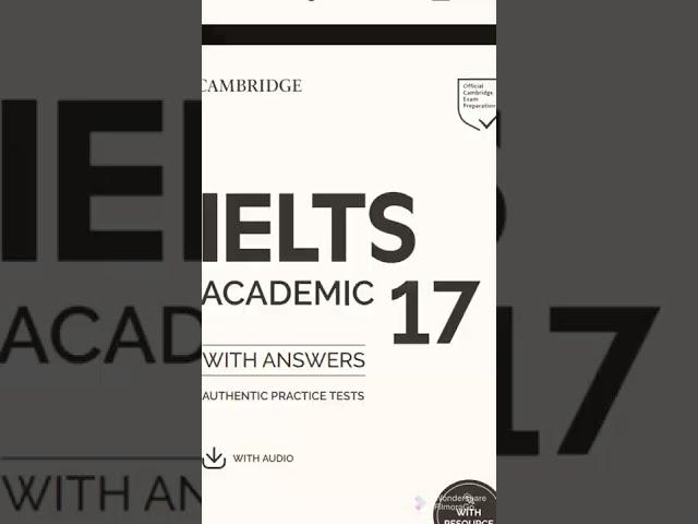 𝗖𝗮𝗺𝗯𝗿𝗶𝗱𝗴𝗲 𝗕𝗼𝗼𝗸 𝟭𝟳 #ieltsbook | 2025  𝗔𝗰𝗮𝗱𝗲𝗺𝗶𝗰 𝗟𝗶𝘀𝘁𝗲𝗻𝗶𝗻𝗴 𝗧𝗲𝘀𝘁 𝟭 | 𝗔𝗻𝘀𝘄𝗲𝗿𝘀 + 𝗕𝗮𝗻𝗱 𝗦𝗰𝗼𝗿𝗲(𝗛𝗲𝗿𝗲)