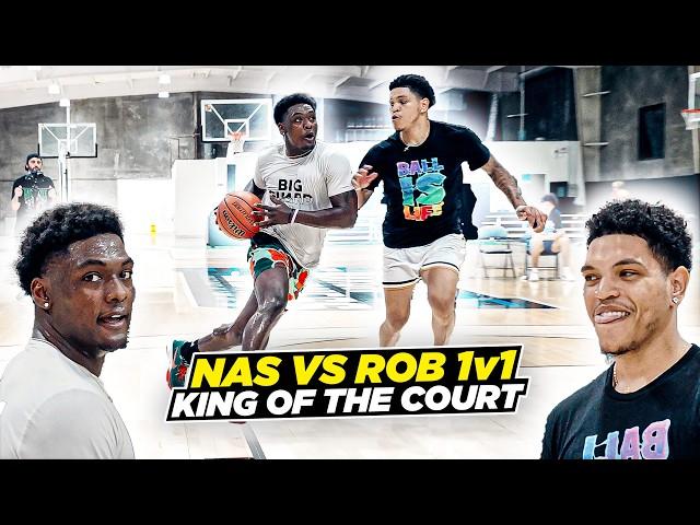 Nas & Rob CHECK UP in 1v1 King Of The Court | Ft Burke & B Ellis | Ep 6