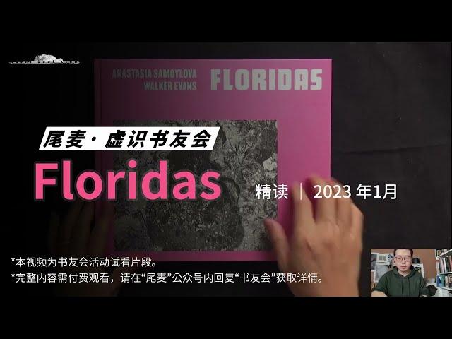 摄影书Floridas【虚识书友会精读片段】