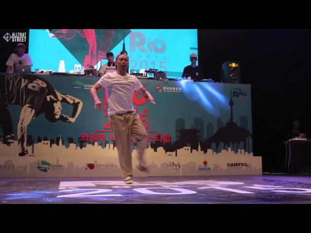 CRAZY KYO (B.W.B) - Poppin Judge / R16 Korea 2015 / Allthatstreet