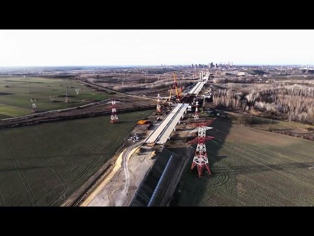 Viaduct peste Siret update 7 Martie