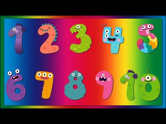 10 Little Numbers | Count to 10 | ABC Baby Songs - 123 Numbers