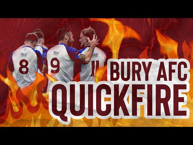 Adam McWilliam's secret avenger life...  | QUICKFIRE | Bury AFC