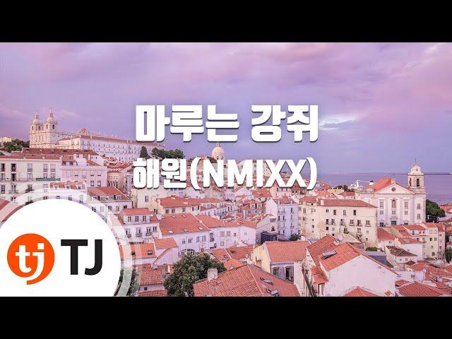 [TJ노래방] 마루는강쥐(마루는강쥐 X 해원(NMIXX)) - 해원(NMIXX) / TJ Karaoke