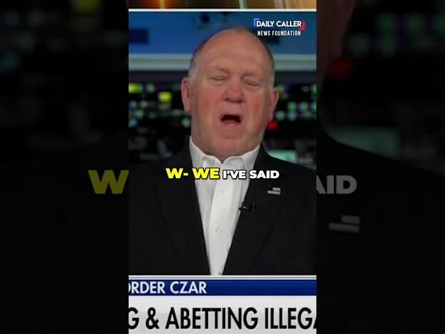 Tom Homan CLAPS BACK at AOC...