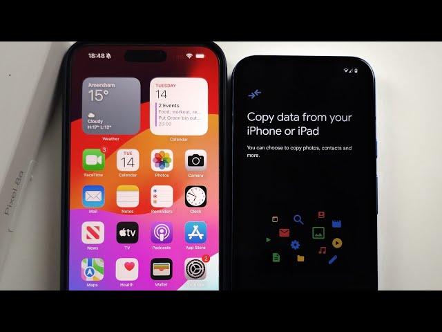 How To Transfer Data from iPhone to Google Pixel 8a