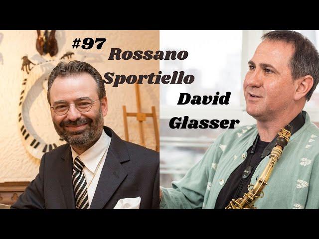 # 97 Rossano Sportiello, piano; David Glasser, alto saxophone.