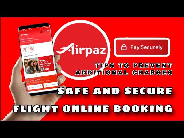 How To Book Flight Tickets Online Using Airpaz Mobile App - Safe and Secure  Payment (English HD)