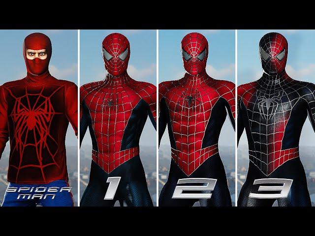 Spider-Man PC - ALL Raimi Trilogy Suits (Mods)