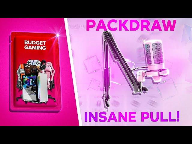 This BUDGET GAMING PACK ON PACKDRAW PAID INSANE! Crazy Wins & Crazy Luck