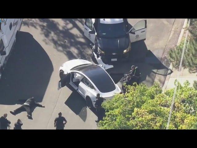 ADW suspect taken into custody in Sherman Oaks