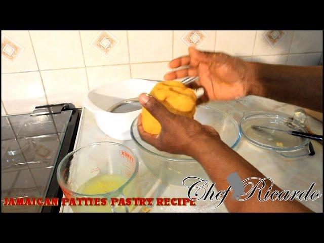 How To Making The Patty Pastry(Jamaican Pastry ) | Recipes By Chef Ricardo