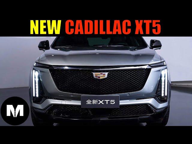 All-New 2025 Cadillac XT5 Revealed: Design Details, Interior First Look