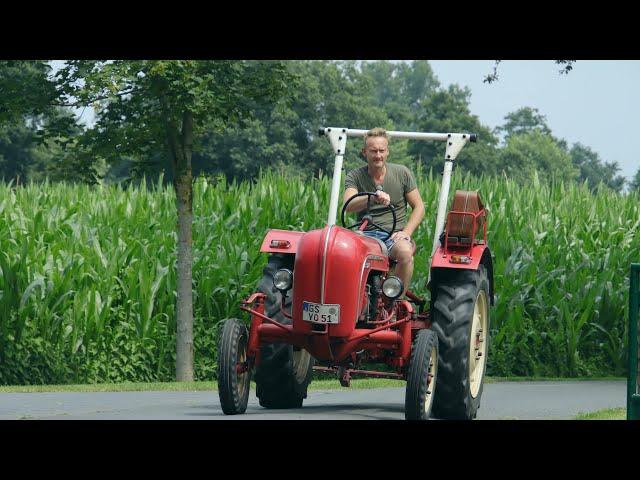 Treckerfahrer dürfen das! - Pflugwette