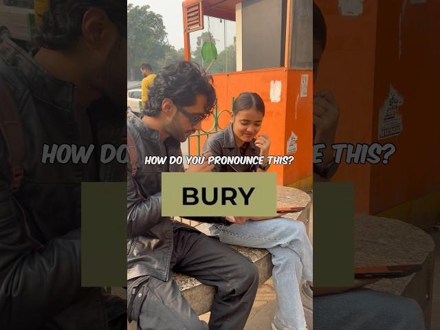 How do you pronounce BURY? #shorts