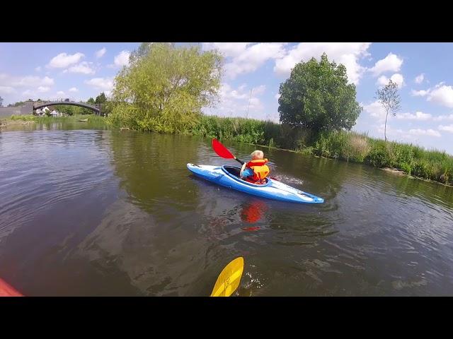 Seb Kayaking the Chelmer