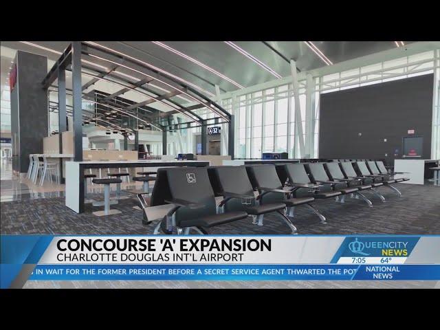 CLT Airport's Councourse 'A' Expansion is now open