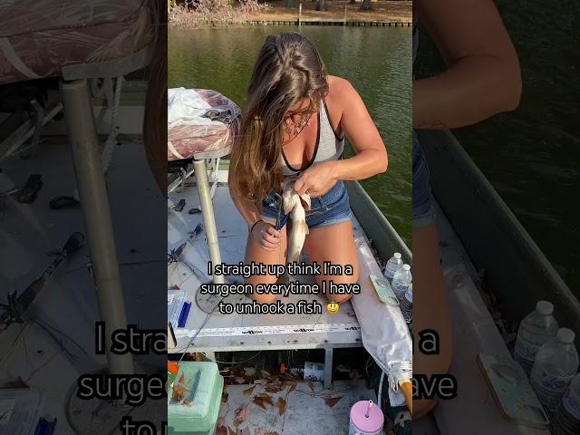 Just call me doc #fishing #girlsfishingbass #bassfishing #fishergirl #fishingfun